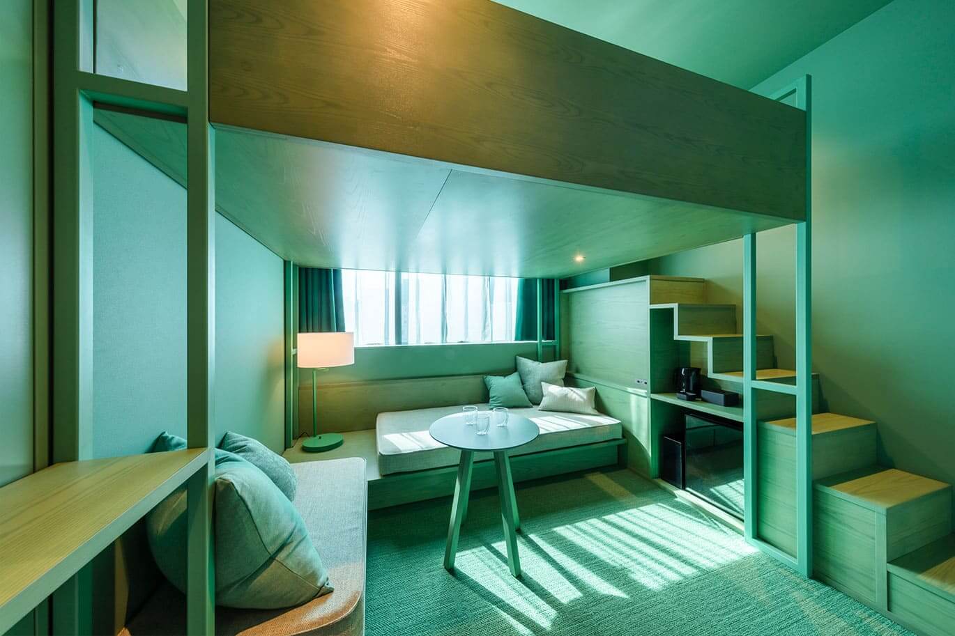 Guest rooms